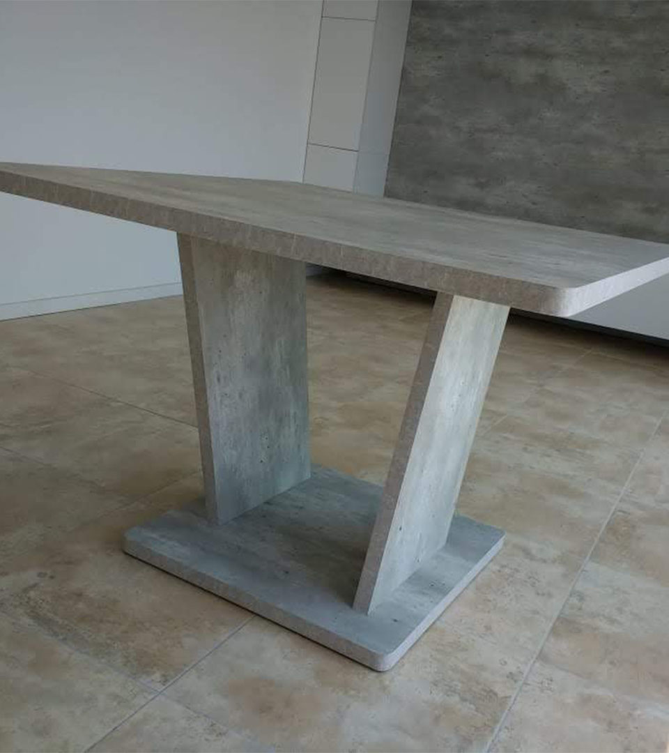 mesa de diseño de madera